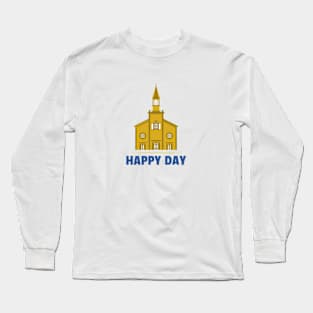 Happy T-shirt, Happy Shirt, Happiness T-shirt Long Sleeve T-Shirt